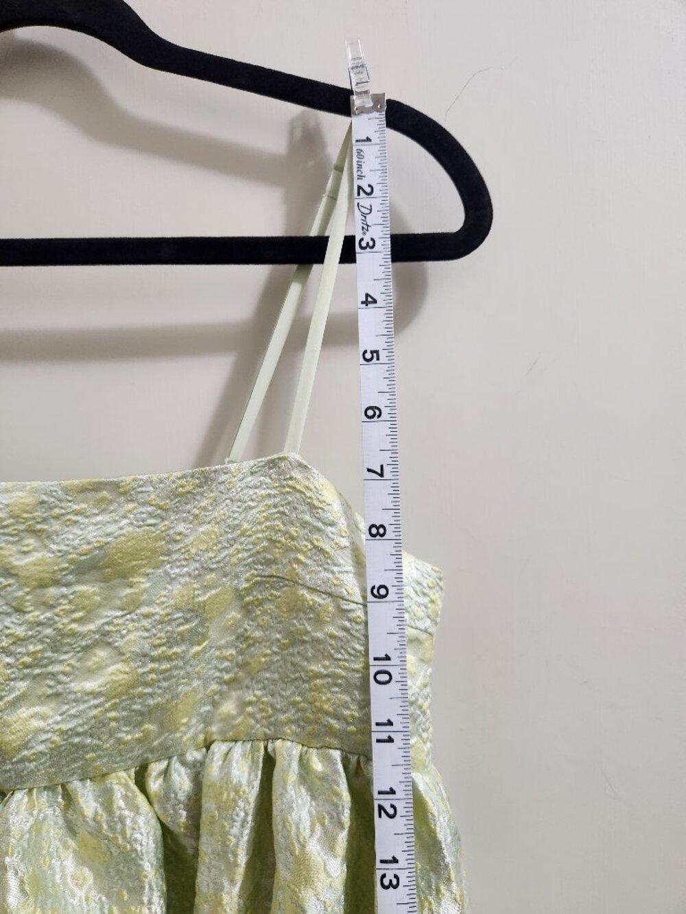 ANTHROPOLOGIE Mare Mare Square-Neck Babydoll Midi Dress - Picture 9 of 15